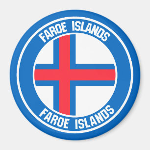 Färöarnas resund Emblem Magnet