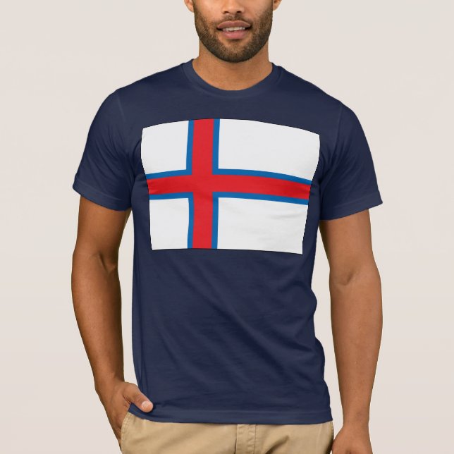 Faroe Island T-tröja Tee Shirt (Framsida)