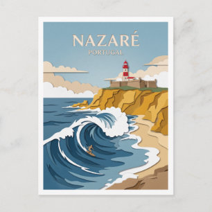 Farol da Nazaré Portugal Vykort