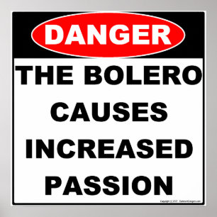 Faror av Boleroaffischen Poster