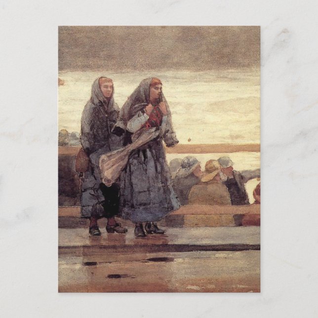 Faror i havet vykort (Framsida)