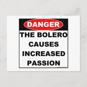 Faror med Bolero-vykort Vykort