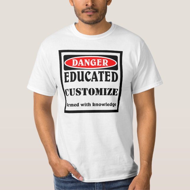 FAROR, utbildad ANPASSNING T-shirt (Framsida)