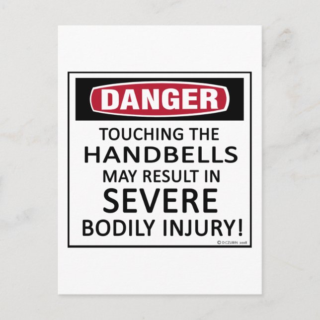 Farorhandklockor Vykort (Framsida)