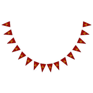 Faroskylt för hett pepparpeppar vimplar