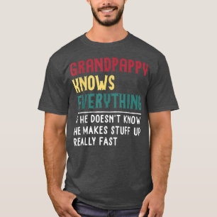 Farpappy Know Allt Fars dag för roligt G T Shirt