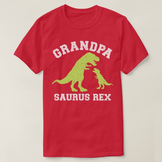 Farpasaurus rex dinosaurie for morpa t shirt (Design framsida)
