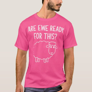 Fårpunkter är ett utmärkt Redo för denna underbara T Shirt