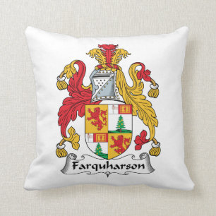 Farquharson familjvapensköld kudde