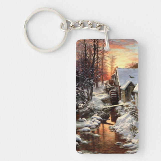 Farquharson - Silence of the Snow, fine art Nyckelring (Framsidan)