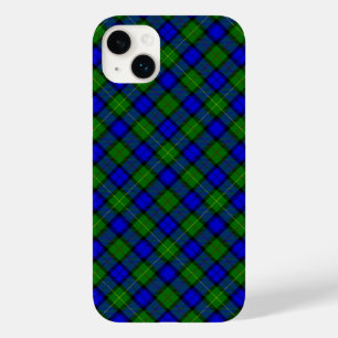 Farquharson tartan blue grönt plaid