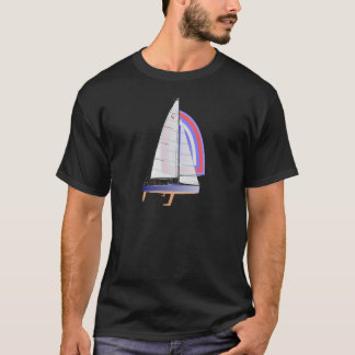 Farr 30 en designtävlasegelbåt tee shirt