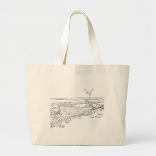 Farr Bay Shipwreck Skottland Totebag Jumbo Tygkasse