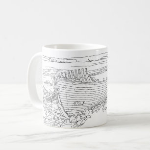 Farr Buktens skeppsvrak Skottland Kaffemugg