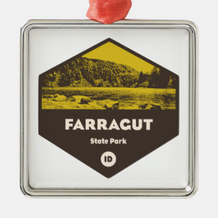 Farragut State Park Idaho Julgransprydnad Metall