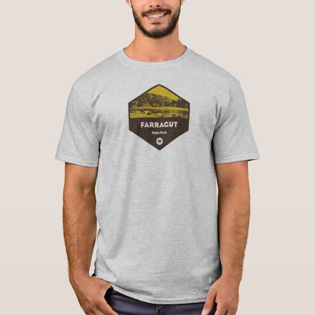 Farragut State Park Idaho T Shirt (Framsida)