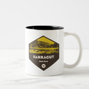 Farragut State Park Idaho Två-Tonad Mugg