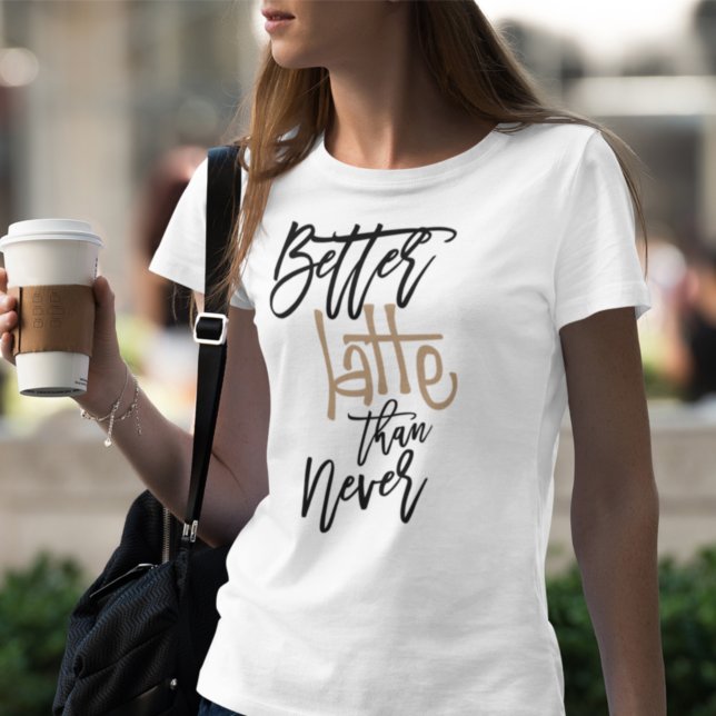 Färre än aldrig Roligt Offertvit T Shirt (Skapare uppladdad)