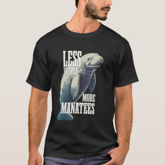 Färre antal manater Manatee Sea Cow T Shirt