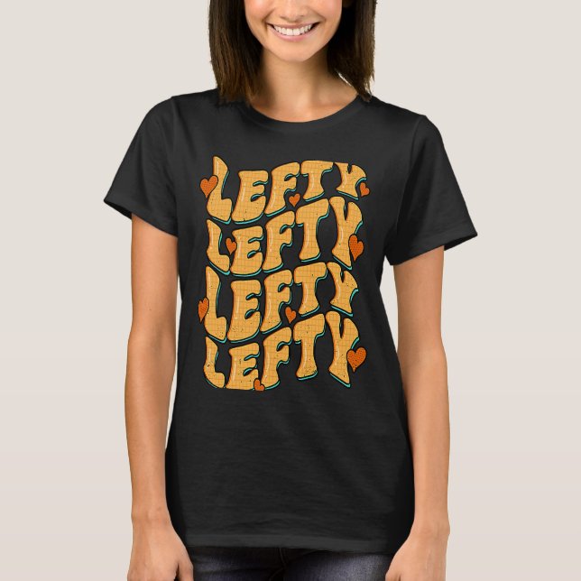 Färre repeterade Lämnat handikapp T Shirt (Framsida)