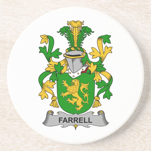 Farrell familjvapensköld underlägg (Framsidan)