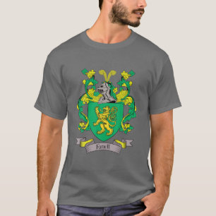 Farrell Jackar Arm Farrell Surname Family Cres T Shirt