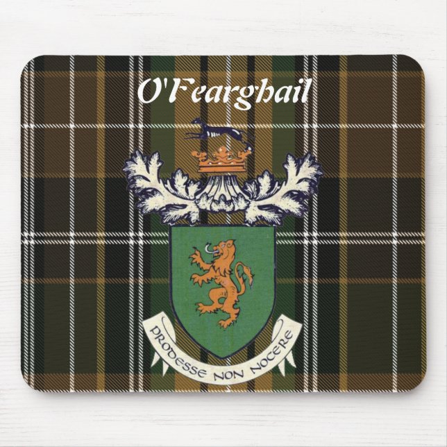 Farrell-Klan i Irland jackar av arm Mousepad Musmatta (Framsidan)