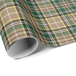 Farrell Klan Tartan Irish Pput Mönster Presentpapper