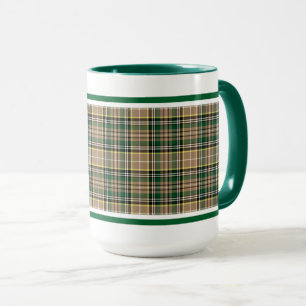 Farrell Tartan Mönster Tan Irish Play Mugg