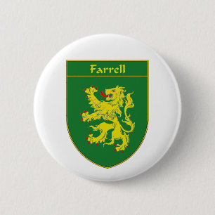 Farrell vapensköld-/familjvapensköld knapp