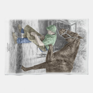 Farrier Blacksmith Shoeing Horse Kökshandduk