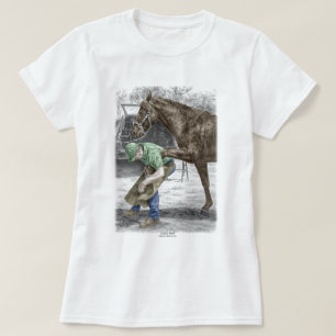 Farrier Blacksmith Shoeing Horse Tee Shirt