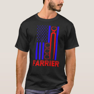 Farrier Horseshoe Hoof Trimming Equine Shoeing 1 T Shirt