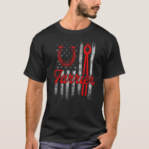 Farrier Horseshoe Hoof Trimming Equine Shoeing _8 T Shirt