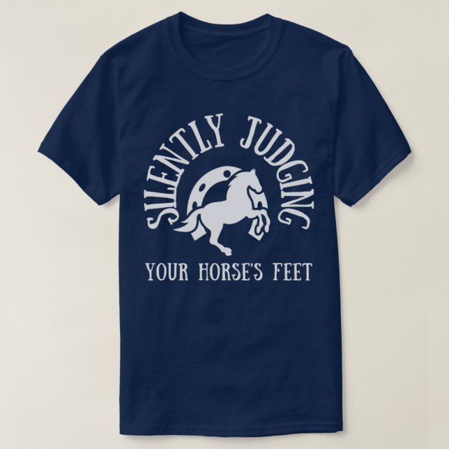Farrier Horseshoer Horse Blacksmith amp Horse Vete T Shirt (Design framsida)