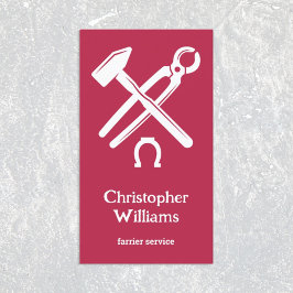 Farrier Visitkort