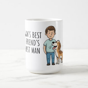 Fars Bästa Väns Bestman Fars Dag Kaffemugg