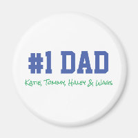 Fars dag #1 PAPPA Kids Namn Roligt
