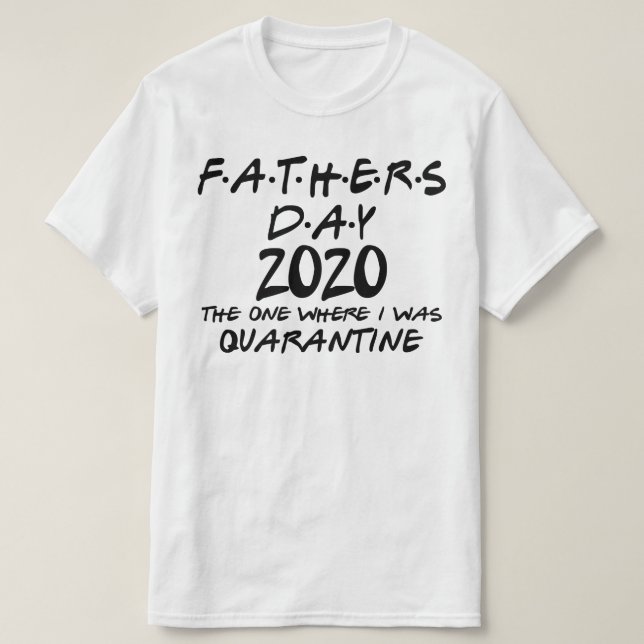 fars dag 2020 i karantän t shirt (Design framsida)