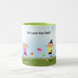 Fars dag 2 Stick Girls Mugg