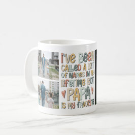 Fars dag 3 Fotokollage Kaffemugg