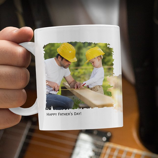 Fars dag 4 - Anpassningsbar och foto Kaffemugg (Skapare uppladdad)