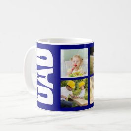 Fars dag 6 Photo Keepsak Handyman Pappa Blue Kaffemugg