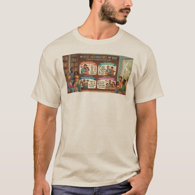 Fars dag AKA Andra Namn T-Shirt (Framsida)