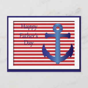 Fars dag Anchor Nautical Vykort