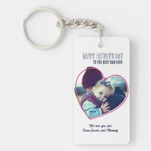 Fars dag Anpassningsbar Photo Heart Ram Coola Papp