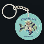 Fars dag Anpassningsbar Photo Reel Coola Fishing P<br><div class="desc">Personlig Fars dag-gåva till pappa för att fira Fars dag. Vare sig det gäller en ny pappa, stepdad, gammal och klassisk pappa eller pappa-till-bli, kommer anpassningsbarna att få dig täckt. Du kan ändra texten till önskad ordalydelse och ladda upp ett eget foto till anpassningsbarna. Få något minnesvärt och speciellt för...</div>
