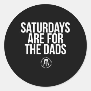 Fars dag är en ny pappa som ger dig lördagar till runt klistermärke