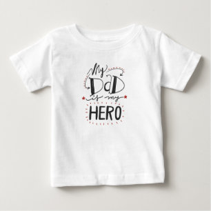 Fars dag - "är min pappa min hjälte ", t-shirt