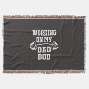 Fars dag Arbeta vid min Pappa-bod Filt